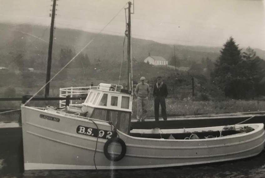 Clachan Boy - Andrew Wilson's first lobster boat