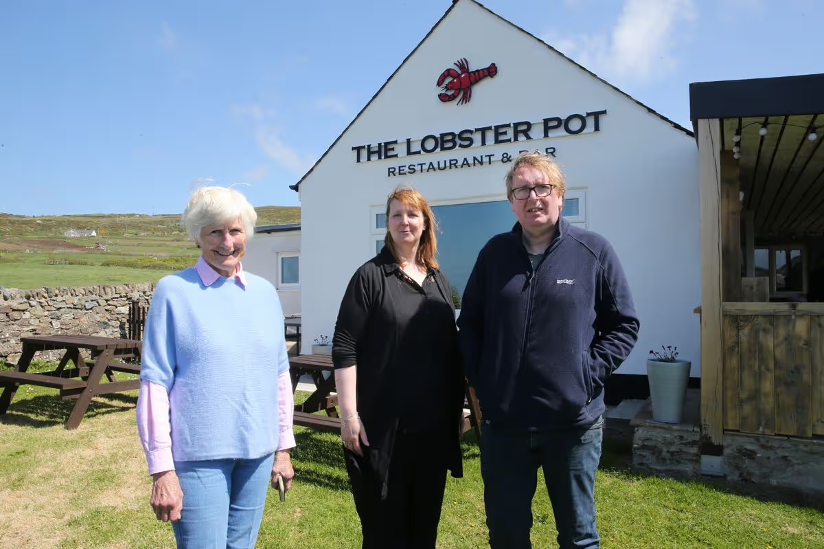 Lindy Wood and team at The Lobster Pot